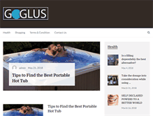 Tablet Screenshot of goglus.com